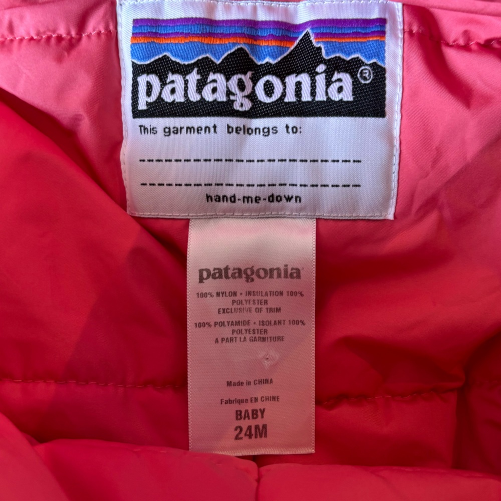Patagonia H2NO Insulated thick snowbibs. Size 24months - Picture 4 of 16